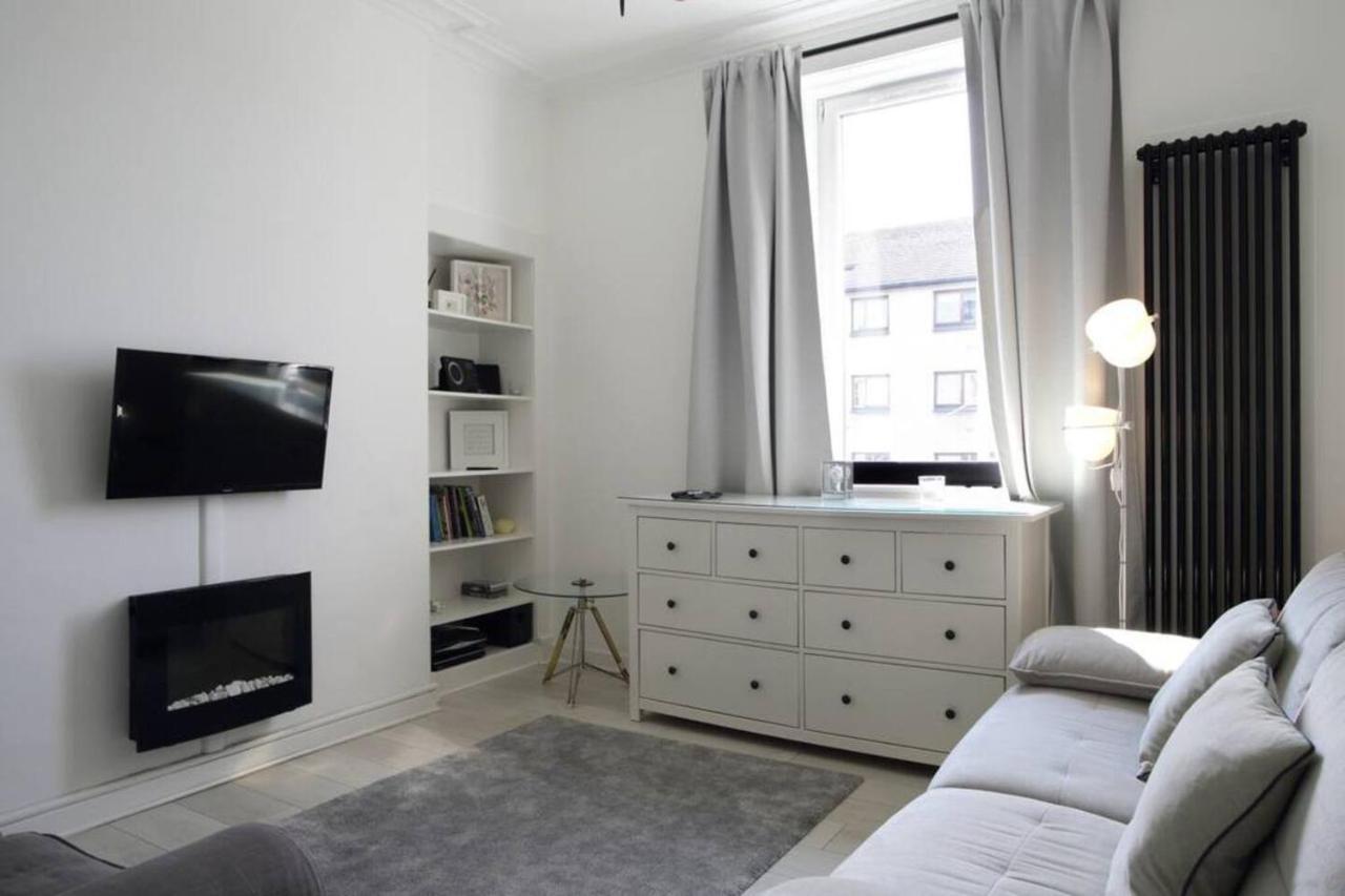 Beautiful Scandi-Inspired One Bed In Stockbridge 爱丁堡 外观 照片